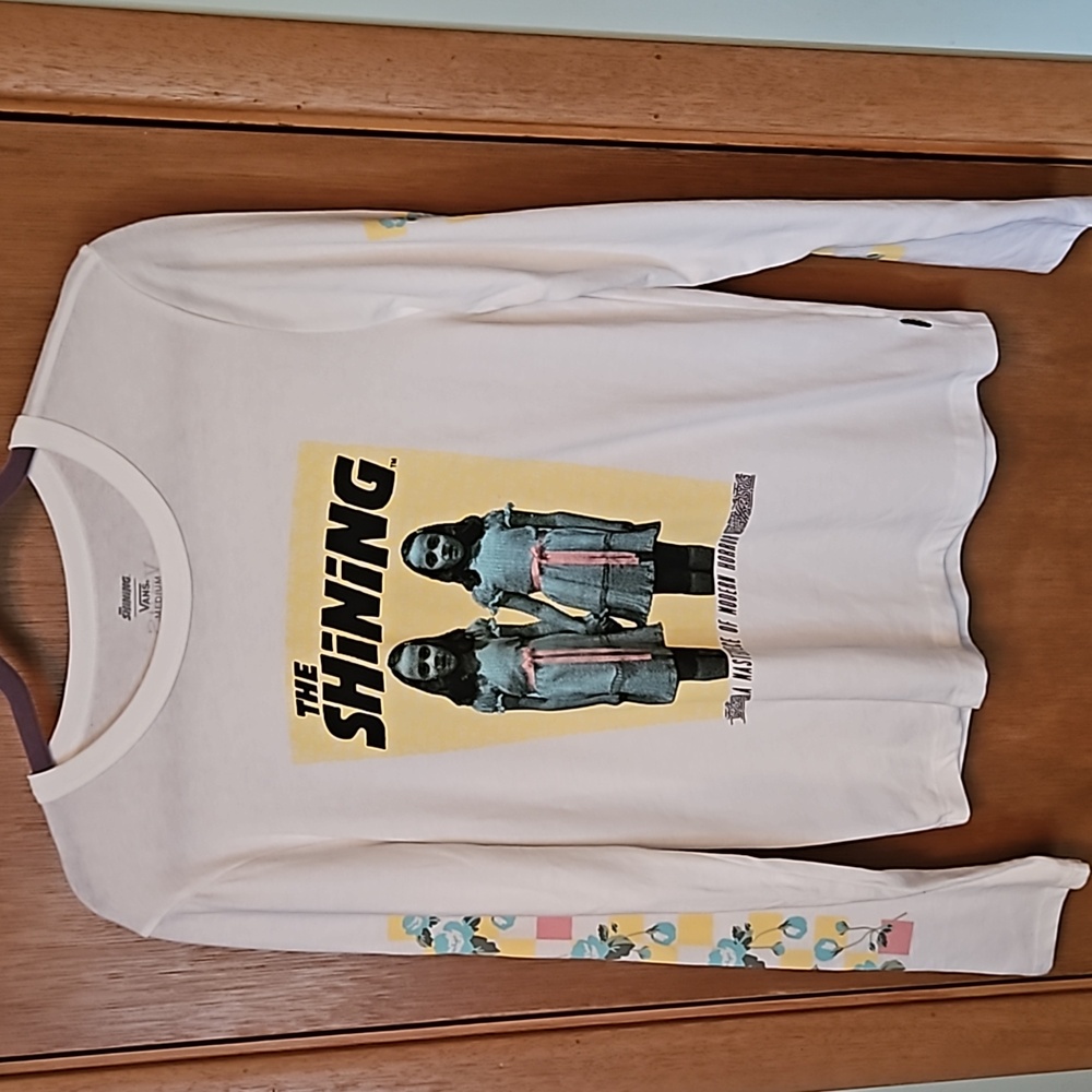 Vans The Shining White Long Sleeve Tee T Shirt sz Medium